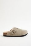 Thumbnail View 3: Birkenstock Taupe Shearling-Lined Boston Clogs