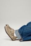 Thumbnail View 1: Birkenstock Grau Taupe Wildleder London Clogs