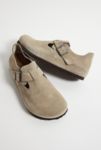 Thumbnail View 2: Birkenstock Grau Taupe Wildleder London Clogs