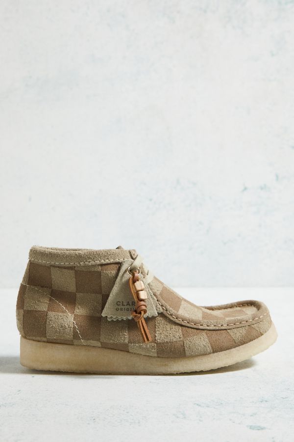 Vista de diapositivas: 2: Clarks Originals Wallabee Maple Check Zapatos de gamuza