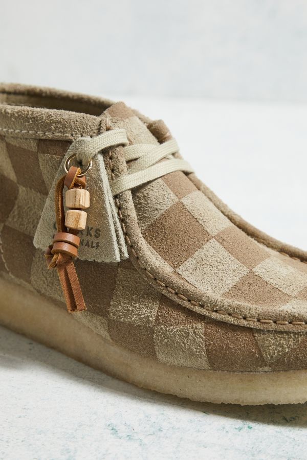 Vista de diapositivas: 4: Clarks Originals Wallabee Maple Check Zapatos de gamuza