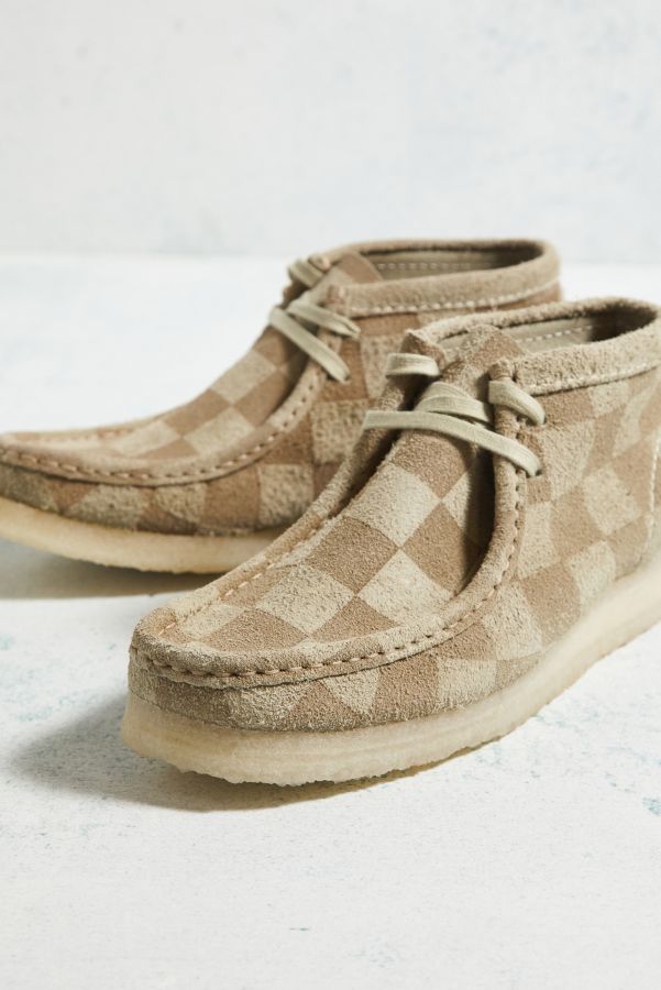 Vista de diapositivas: 6: Clarks Originals Wallabee Maple Check Zapatos de gamuza