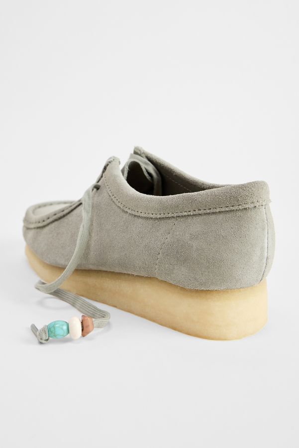 Vista diapositiva: 4: Clarks Originals Grey Wallabee Suede Shoes