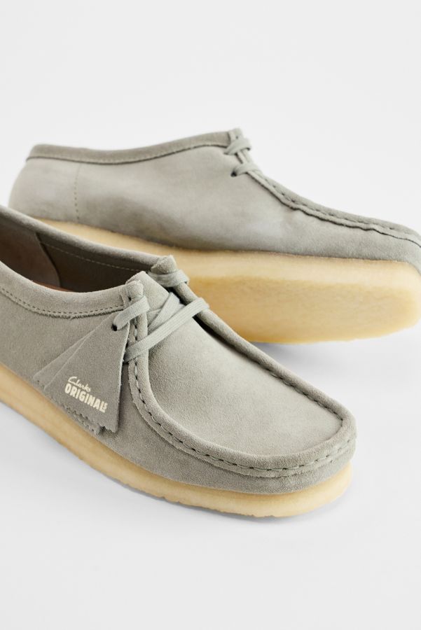 Vista diapositiva: 5: Clarks Originals Grey Wallabee Suede Shoes