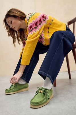 Chaussures Wallabee en Daim Apple Clarks Originals