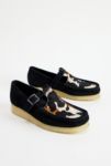 Thumbnail View 2: Clarks Originals Wallabee Kuh-Print T-Steg Schuhe