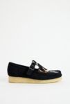 Thumbnail View 3: Clarks Originals Wallabee Kuh-Print T-Steg Schuhe