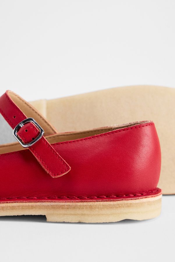 Slide View: 5: Clarks Originals Red Ballerina Shoes