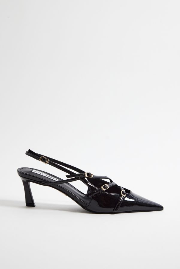 Slide View: 3: Steve Madden Schwarze Liana Pumps Absätze