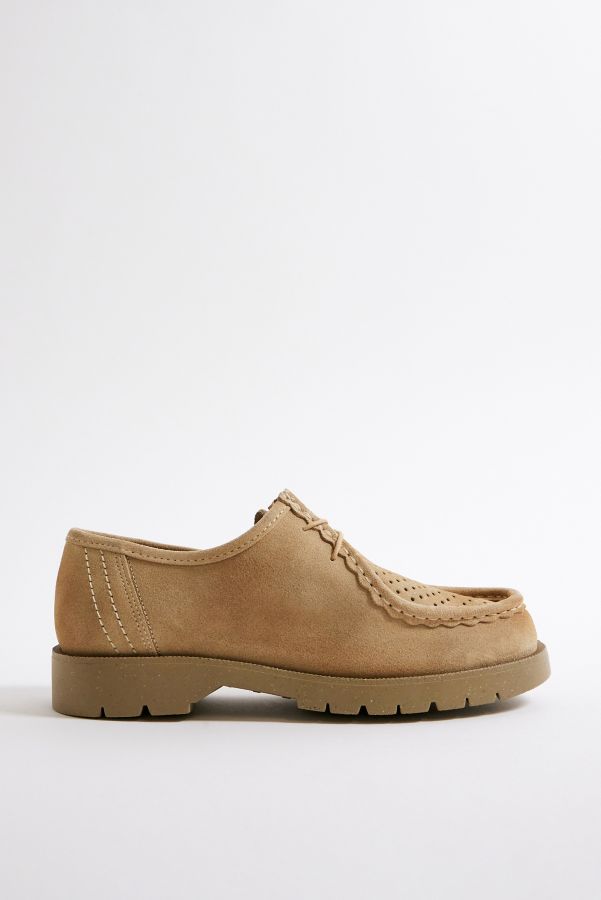 Vista diapositiva: 3: KLEMAN Scarpe Padror in pelle scamosciata beige