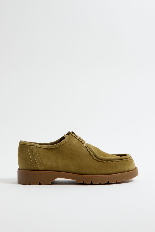 Slide View: 3: KLEMAN Khaki Wildleder Padror Schuhe