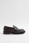 Thumbnail View 4: UO Distressed Square Leather Loafers