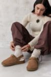 Thumbnail View 1: SHAKA Tan Snug Boa Suede Clogs