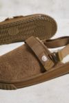 Thumbnail View 5: SHAKA Tan Snug Boa Suede Clogs