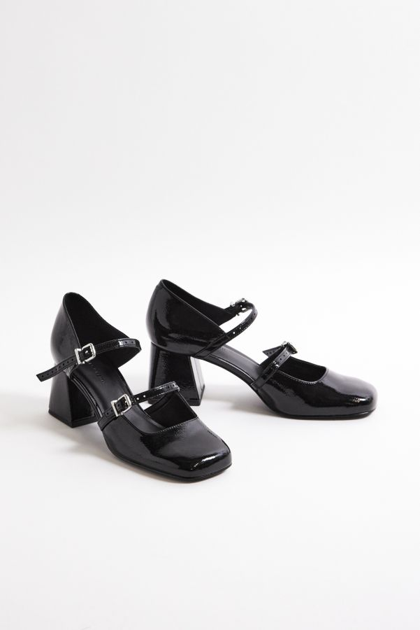 Slide View: 2: Charles & Keith Patent Mary Jane Heels