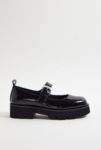 Thumbnail View 1: Charles & Keith Schwarze Klobige Mary Jane Schuhe