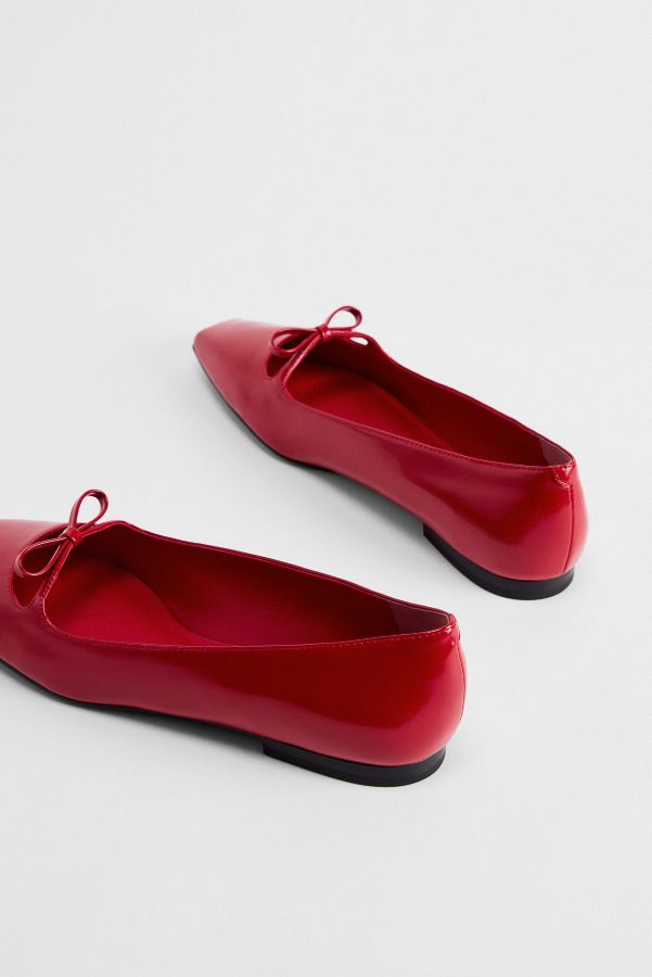 Vista diapositiva: 5: Ballerine Rosse con Fiocco Charles & Keith