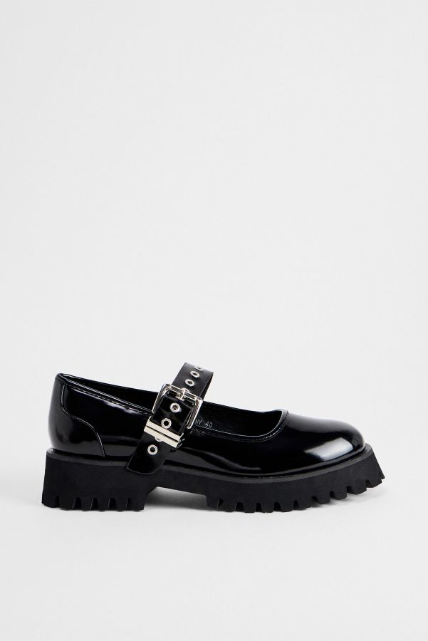 Vista de diapositivas: 3: Zapatos Mary Jane Ailany Negro Raid