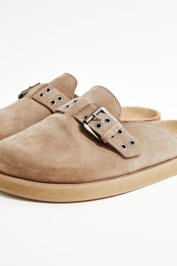 Vista diapositiva: 3: UO Brooke Taupe Suede Mules