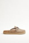 Visualizzazione miniature 4: UO Brooke Taupe Suede Mules