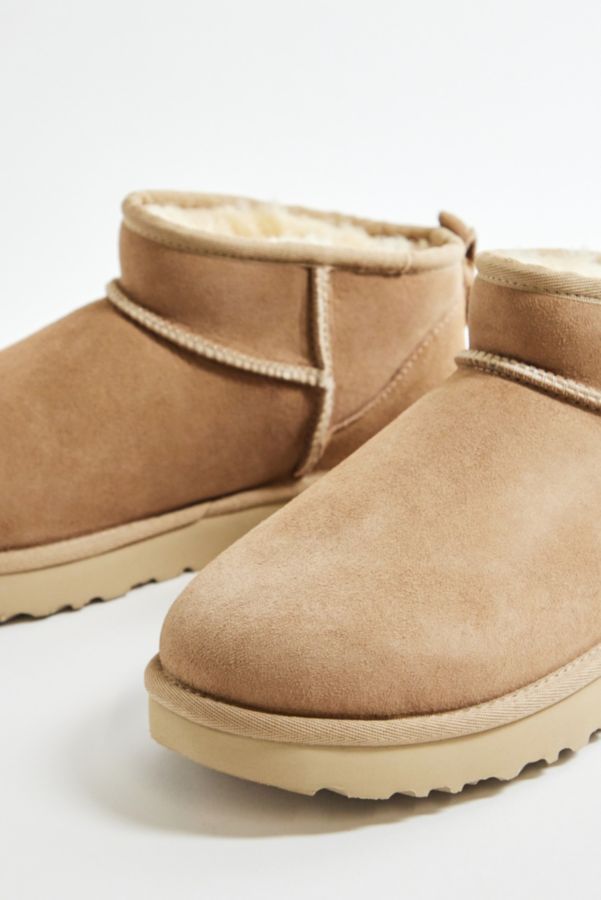 Slide View: 4: UGG Sand Classic Ultra-Mini Boots