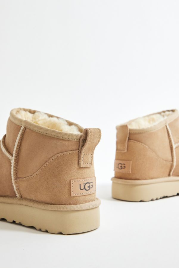 Slide View: 5: UGG Sand Classic Ultra-Mini Boots