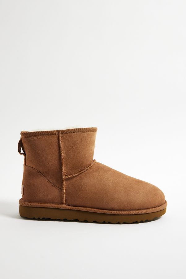 Slide View: 3: UGG Chestnut Classic Mini Boots