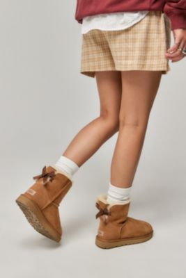 Botte UGG Mini Bailey Bow Châtaigne