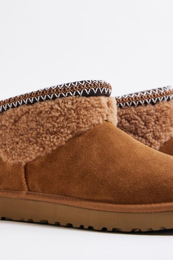 Slide View: 5: UGG Ultra Mini Kastanienbraun Maxi Lockige Stiefel