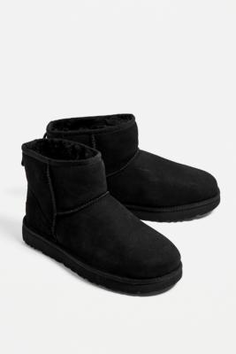 black mini ugg boots uk