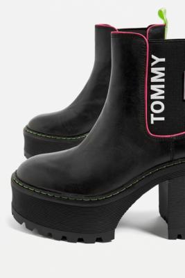 tommy hilfiger platform boots