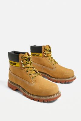caterpillar tan boots