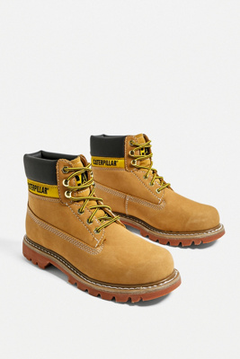 caterpillar tan boots