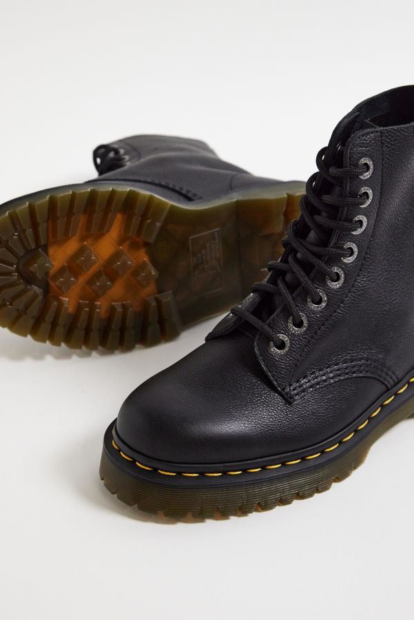 Vista de diapositivas: 6: Dr. Martens Black Jadon III Pisa Leather Platform Boots