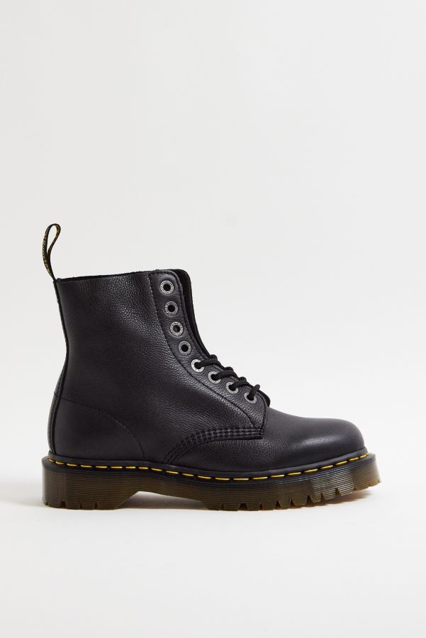 Vista diapositiva: 2: Dr. Martens Stivali Neri Pascal 1460 8-Occhielli