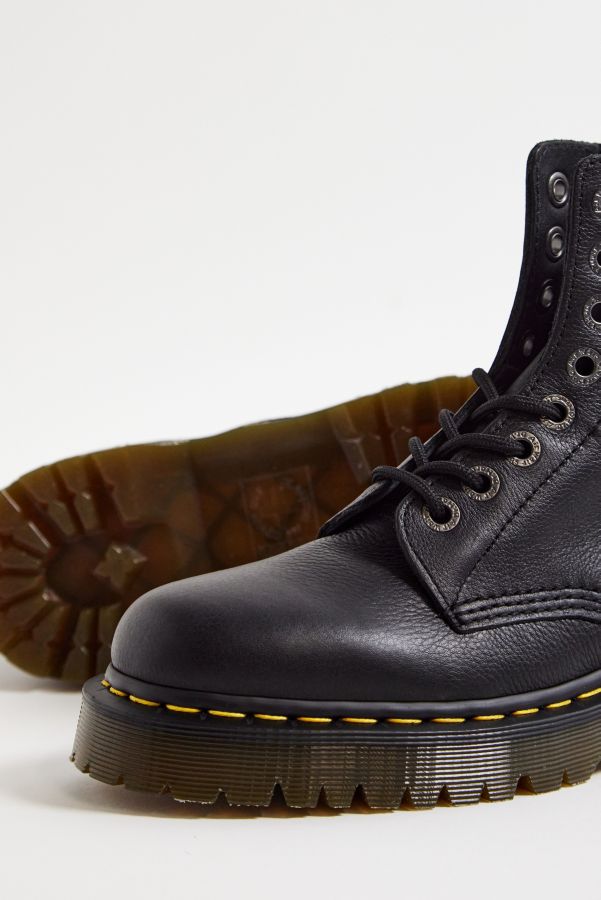 Vista diapositiva: 5: Dr. Martens Stivali Neri Pascal 1460 8-Occhielli