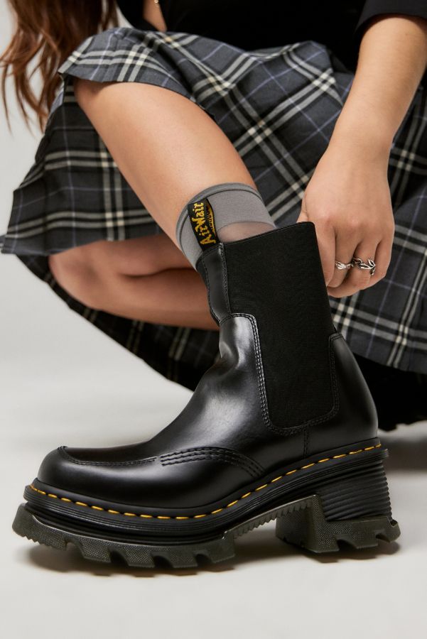 Vista diapositiva: 1: Stivaletti Chelsea alla Caviglia Dr. Martens Corran