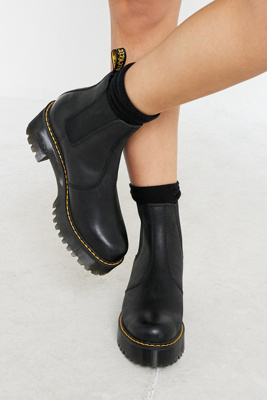 rometty platform chelsea boots