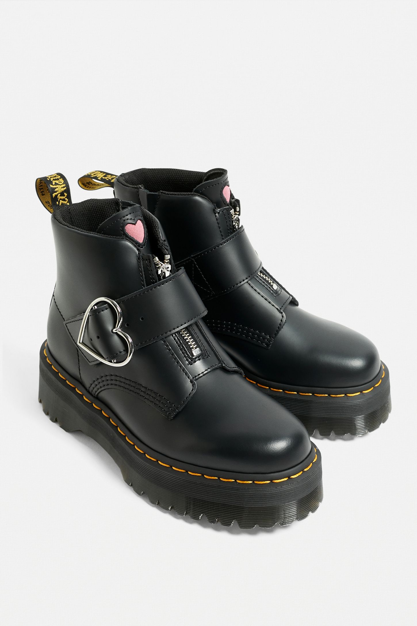 doc martens x lazy oaf buckle boot