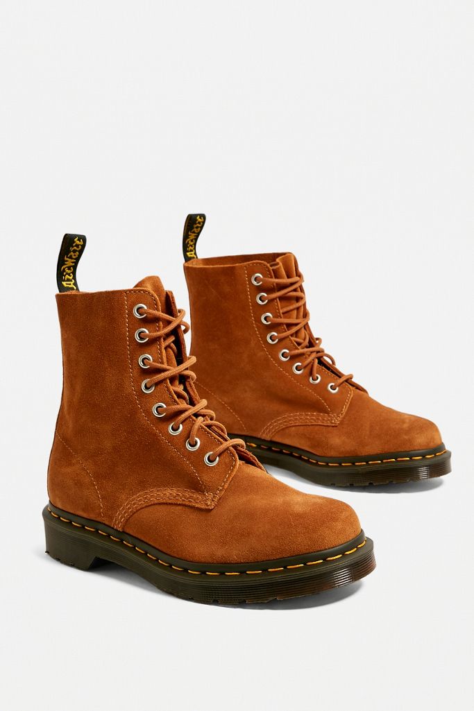 dr martens suede shoes