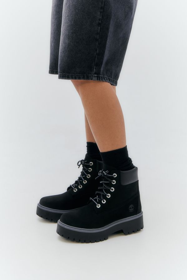 Slide View: 1: Timberland Black Sky Platform Lace-Up Boots