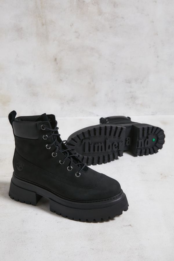 Slide View: 2: Timberland Black Sky Platform Lace-Up Boots