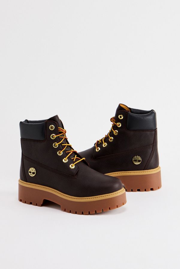 Vista diapositiva: 2: Stivali Timberland Brown Stone Street 6"