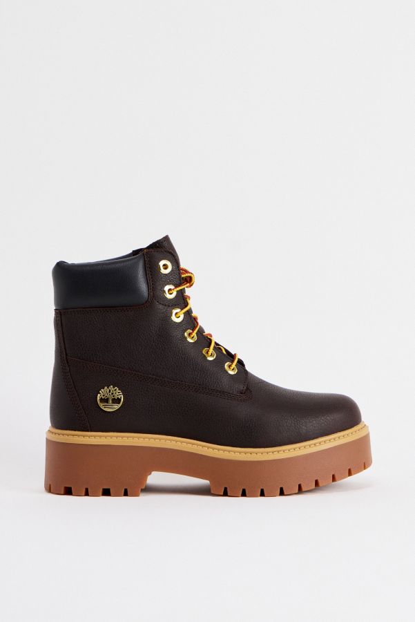 Vista diapositiva: 4: Stivali Timberland Brown Stone Street 6"