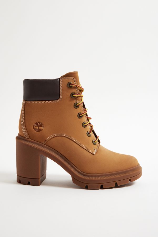 Slide View: 1: Timberland Allington Heeled Lace-Up Boots