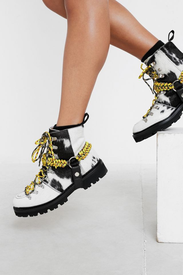 House Of Holland X Grenson Cow Hiking Boots Urban Outfitters UK