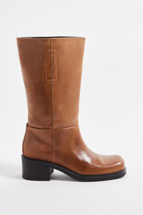 Slide View: 2: Bottes hautes Vagabond Daniella marron