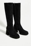 uo vix knee high black boots