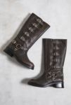 Thumbnail View 4: Steve Madden Brown Leather Battle Boots