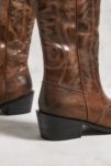 Thumbnail View 4: UO - Bottes de cowboy Dallas en cuir marrons